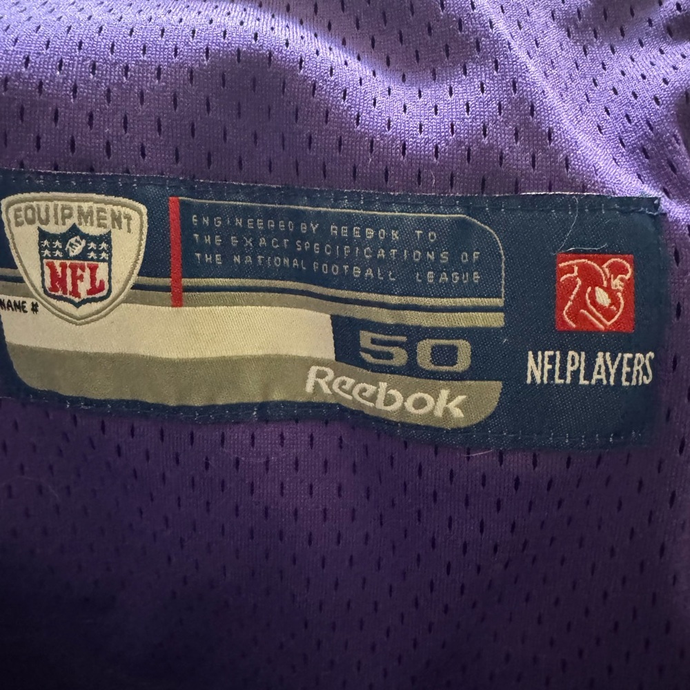 Brett Favre autographed jersey. Size 50.